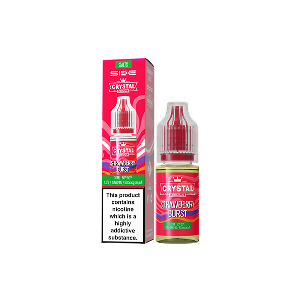 10mg SKE Crystal Original 10ml Nic Salts (50VG/50PG)