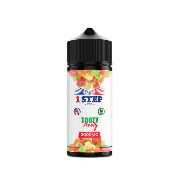 1 Step CBD 1000mg CBD E-liquid 120ml (BUY 1 GET 1 FREE)