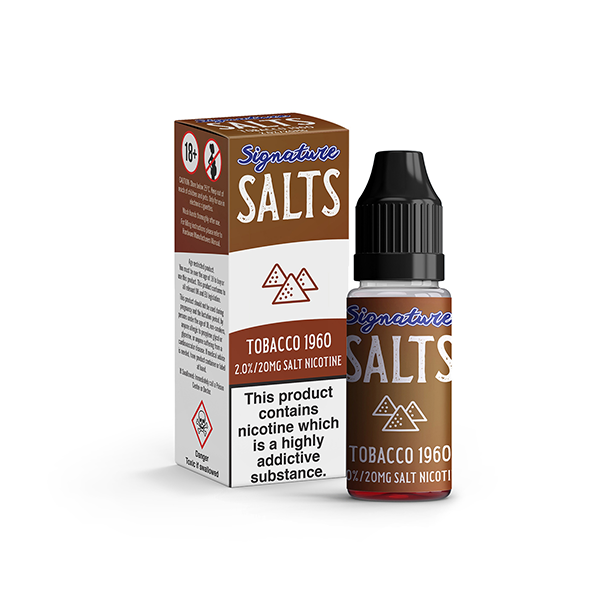 20mg Signature Salts By Signature Vapours 10ml Nic Salt (50VG/50PG) (BUY 1 GET 1 FREE)