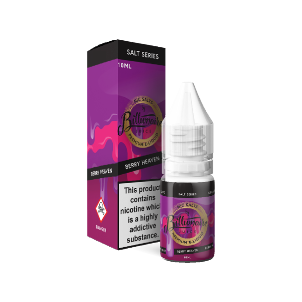 20mg Billionaire Juice Salt Series 10ml Nic Salts (50VG/50PG)