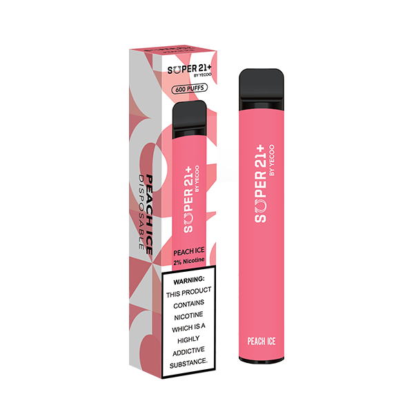 20mg Super21+ By Yecoo Disposable Vape Device 600 Puffs