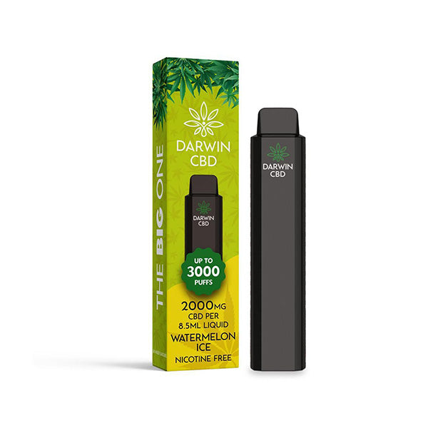 Darwin The Big One 2000mg CBD Disposable Vape Device 3000 Puffs