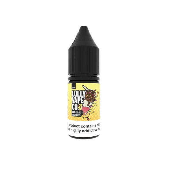 10mg Lolly Vape Co 10ml Nic Salts (50VG/50PG)