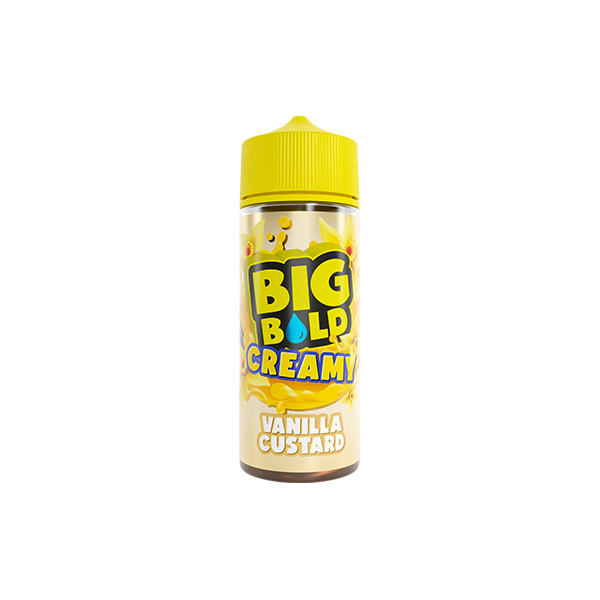 0mg Big Bold Creamy Series 100ml Shortfill  (70VG/30PG)