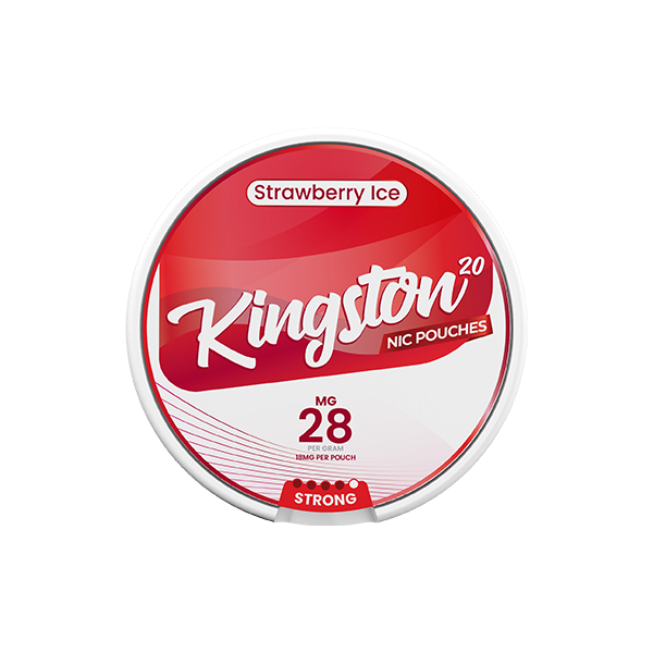 28mg Kingston Nicotine Pouches - 20 Pouches