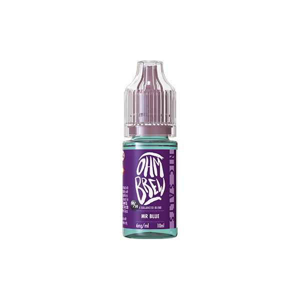 6mg Ohm Brew Balanced Blend 10ml Nic Salts (50VG/50PG)