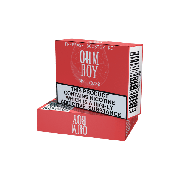 3mg Ohm Boy Longfill Booster Kit Freebase (70VG/30PG)