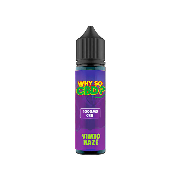 Why So CBD? 1000mg Full Spectrum CBD E-liquid 60ml