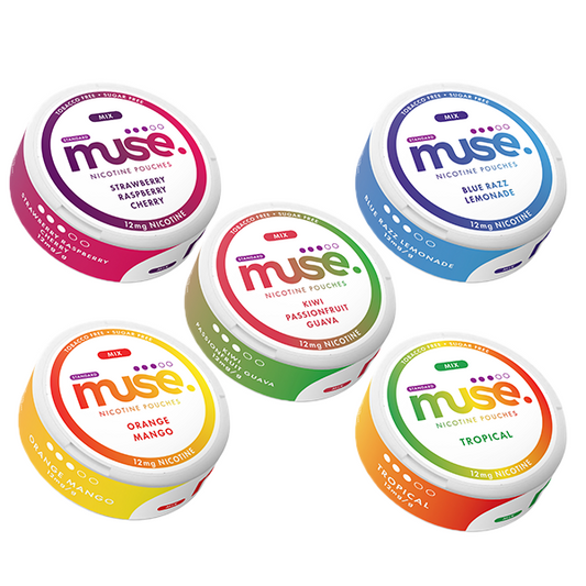 12mg Muse Nicotine Pouches - 20 Pouches